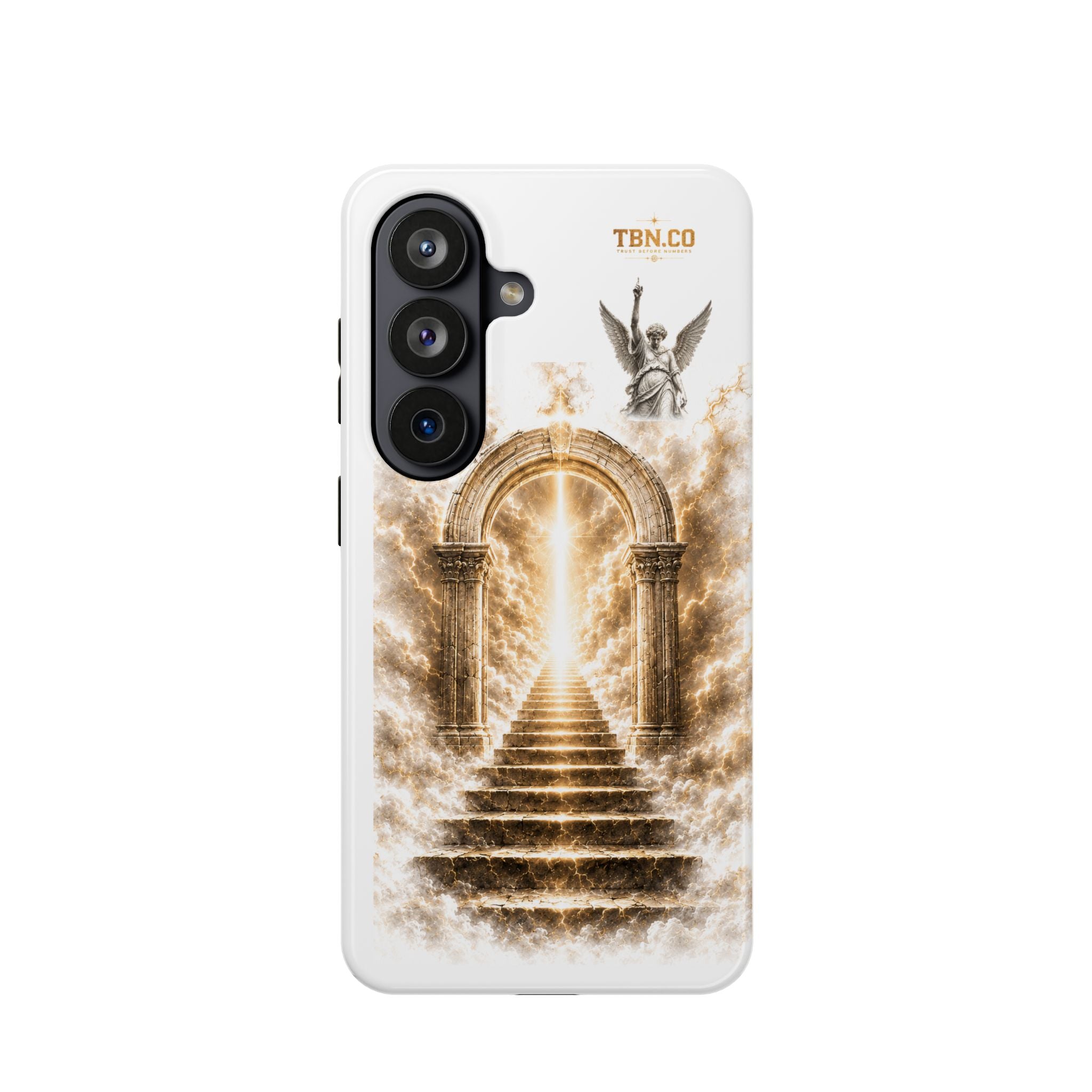 Phone Case — Heavenly Archway Stairs Design (Magnetic Impact‑Resistant)