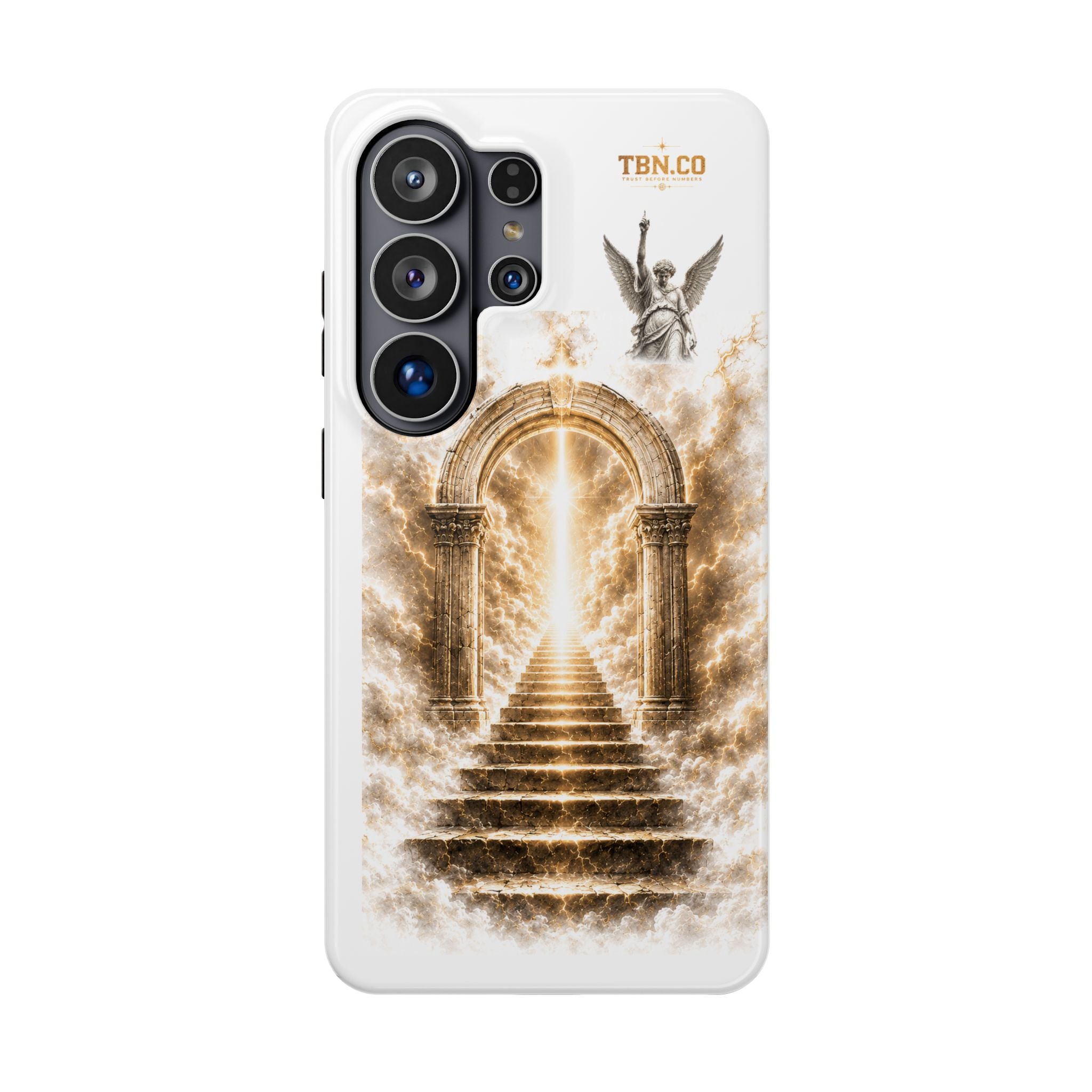Phone Case — Heavenly Archway Stairs Design (Magnetic Impact‑Resistant)