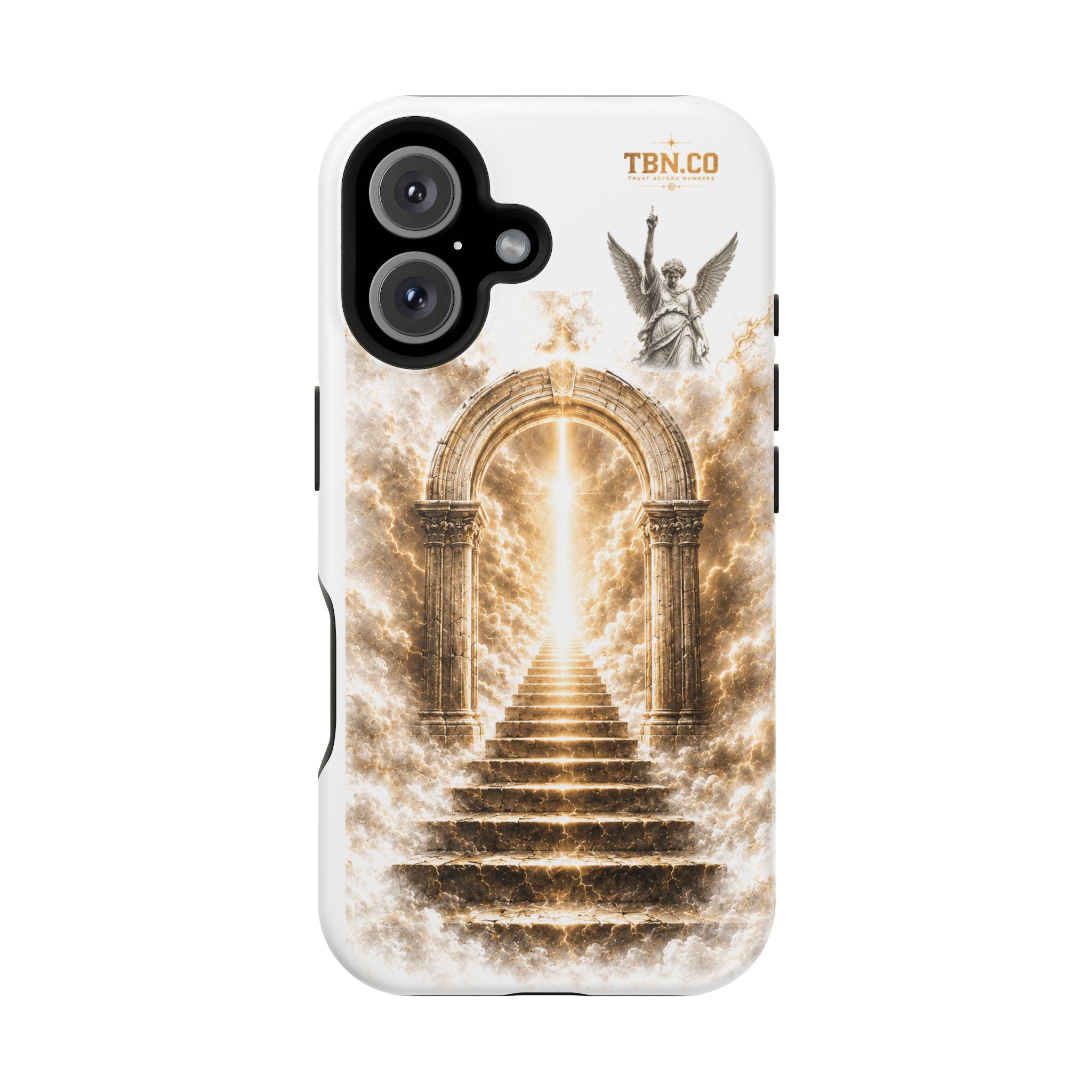 Phone Case — Heavenly Archway Stairs Design (Magnetic Impact‑Resistant)