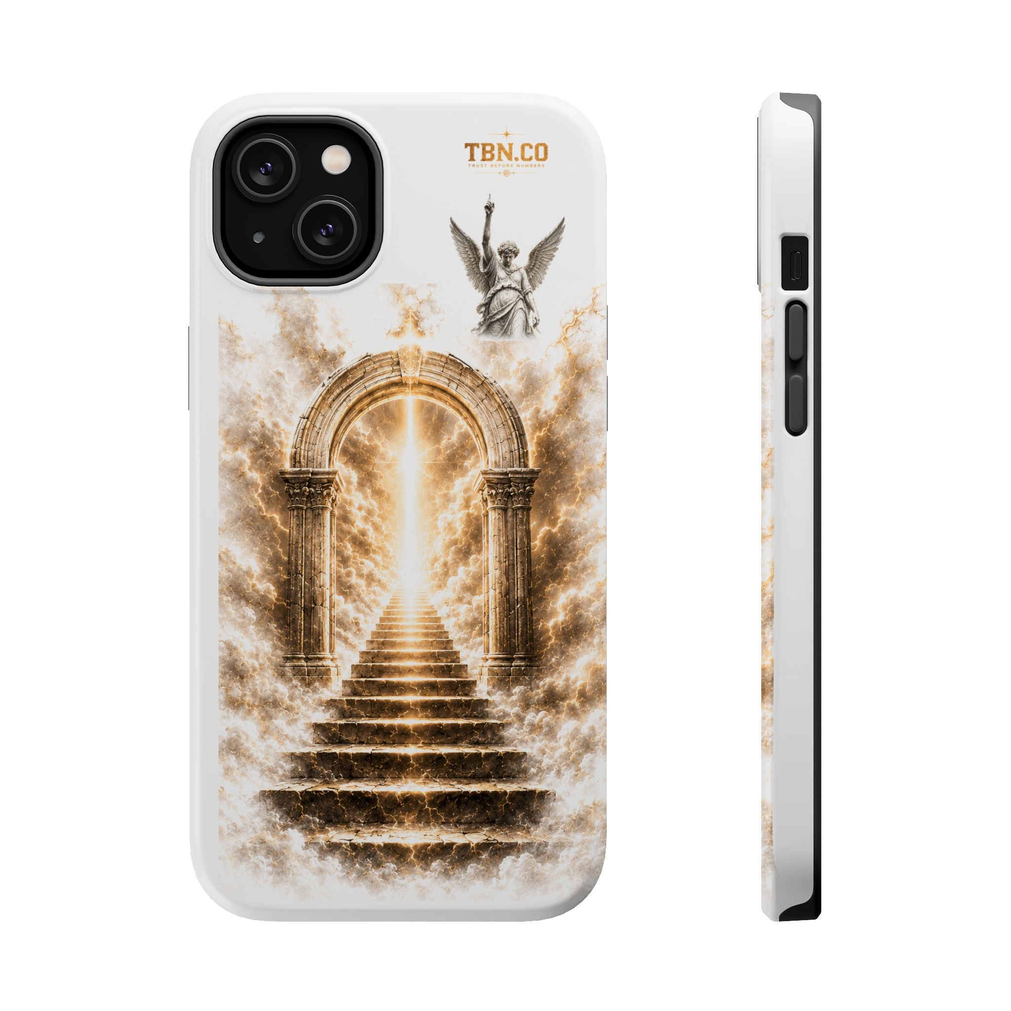 Phone Case — Heavenly Archway Stairs Design (Magnetic Impact‑Resistant)