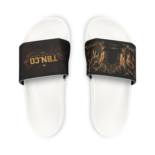Men's Slide Sandals — Custom Removable-Strap Athletic Slides