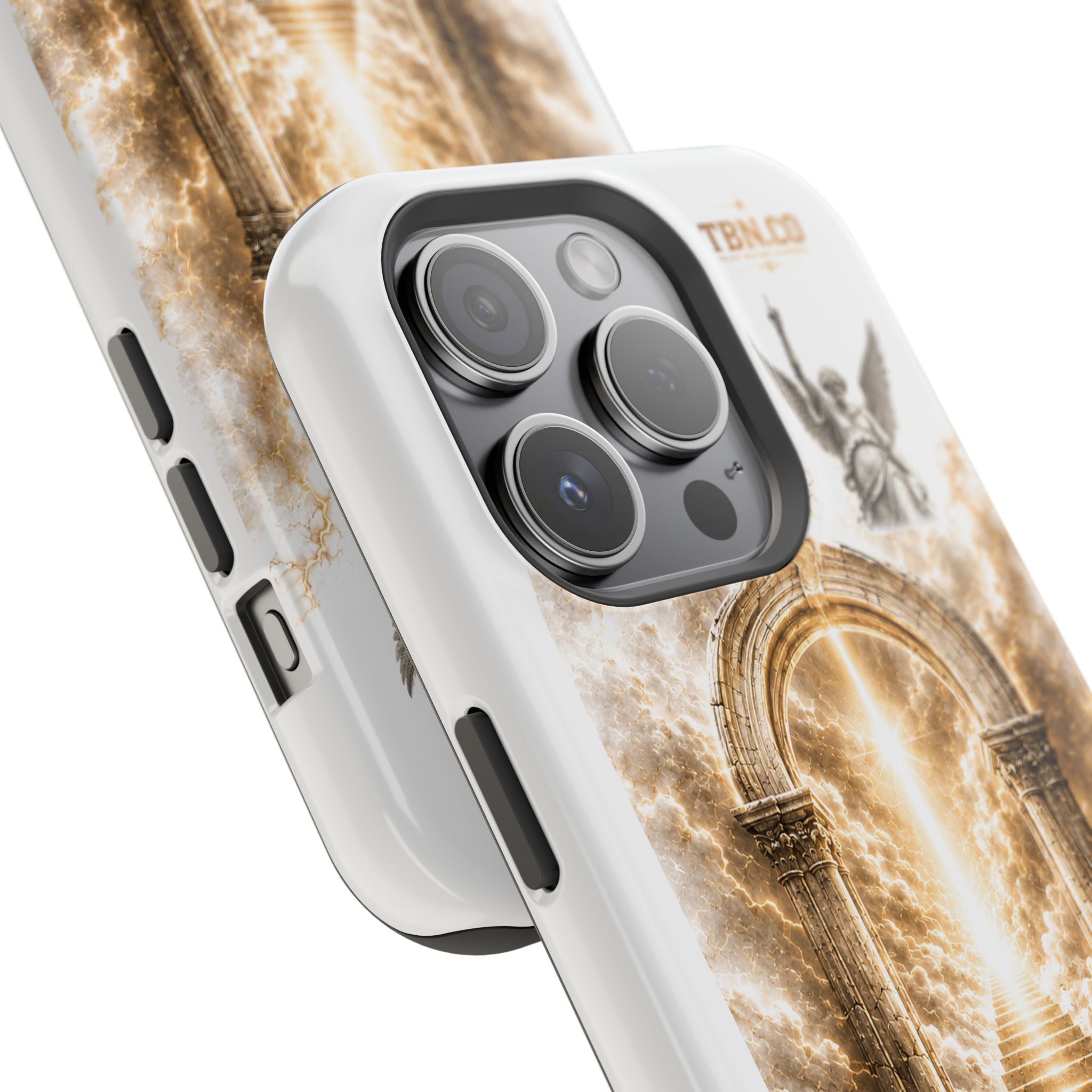 Phone Case — Heavenly Archway Stairs Design (Magnetic Impact‑Resistant)